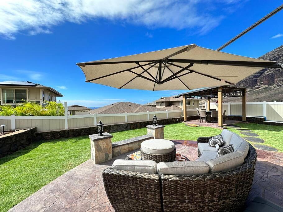New 4 Bedroom Home With Ocean And Gorgeous Mountain Views In The Gated Community Of Mauna Olu Waianae Exterior photo