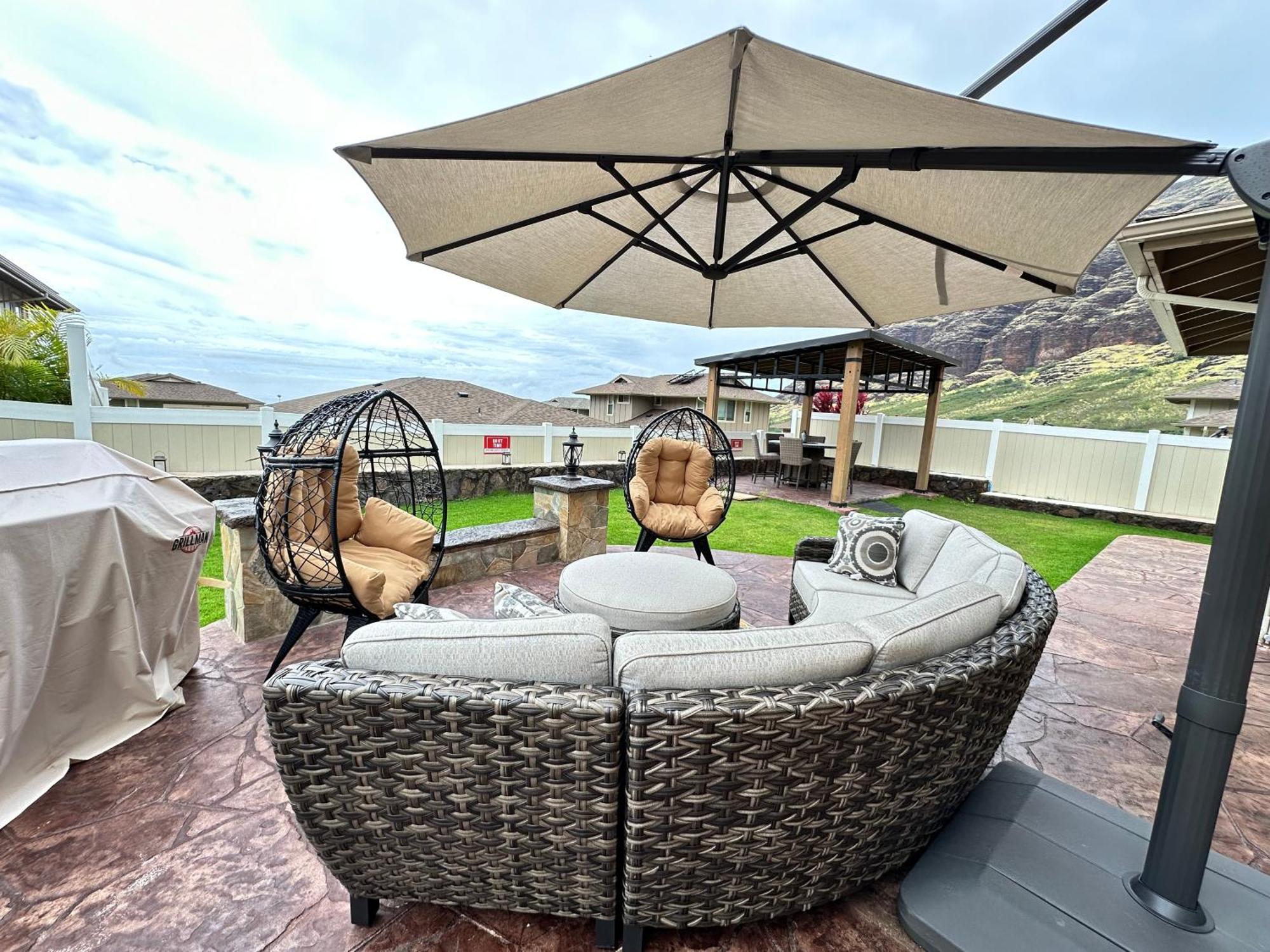 New 4 Bedroom Home With Ocean And Gorgeous Mountain Views In The Gated Community Of Mauna Olu Waianae Exterior photo